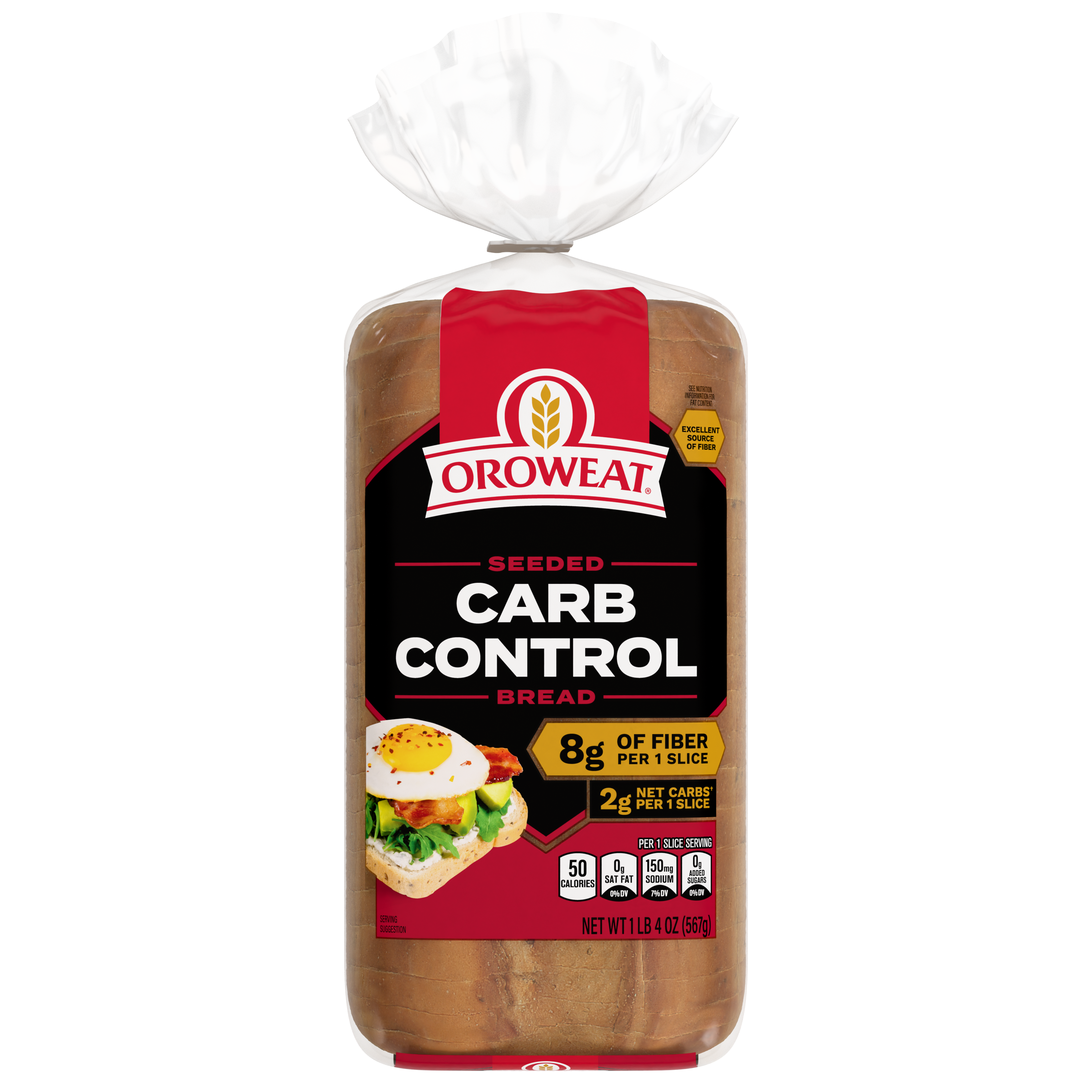 Oroweat Carb Control bread loaf