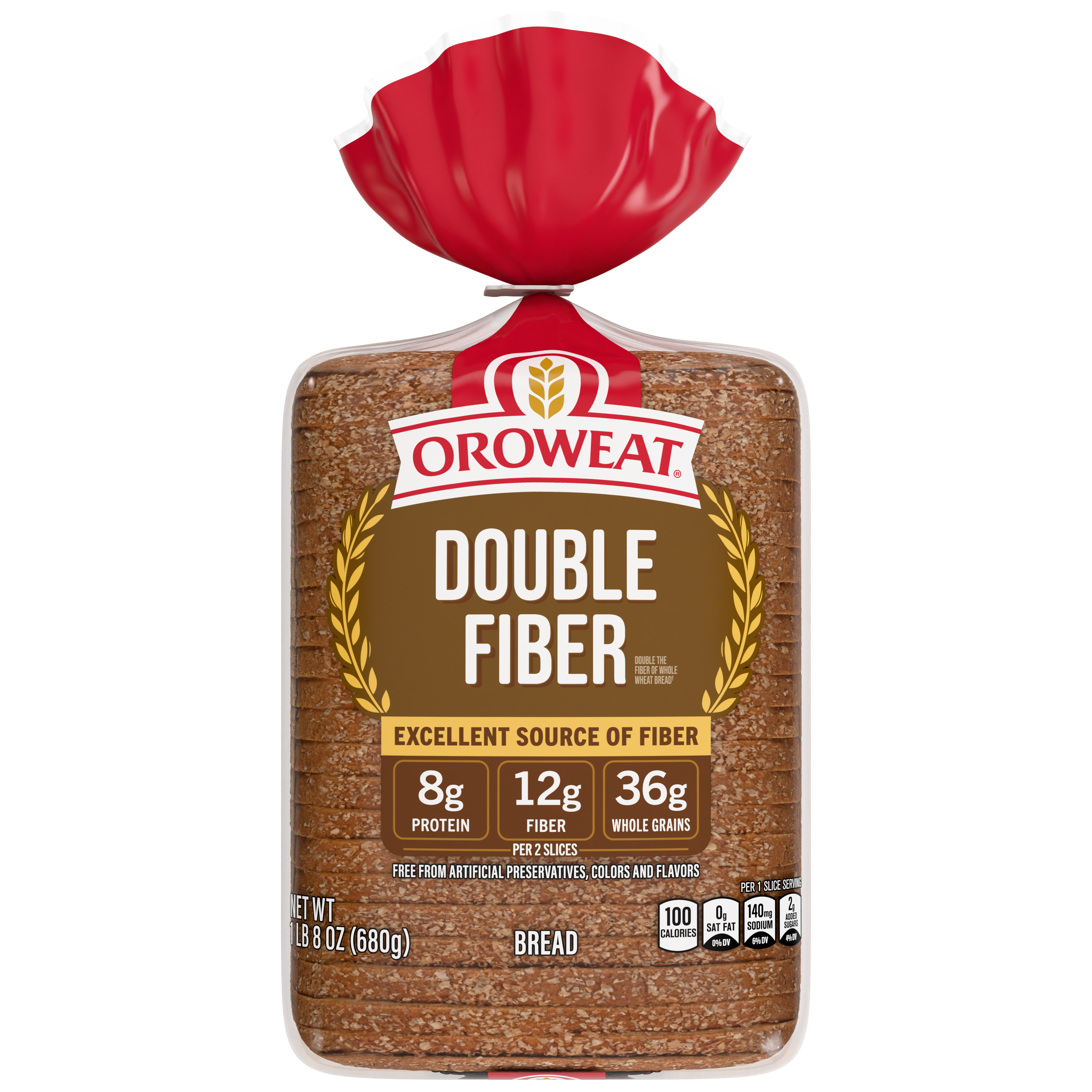 Oroweat Double Fiber loaf