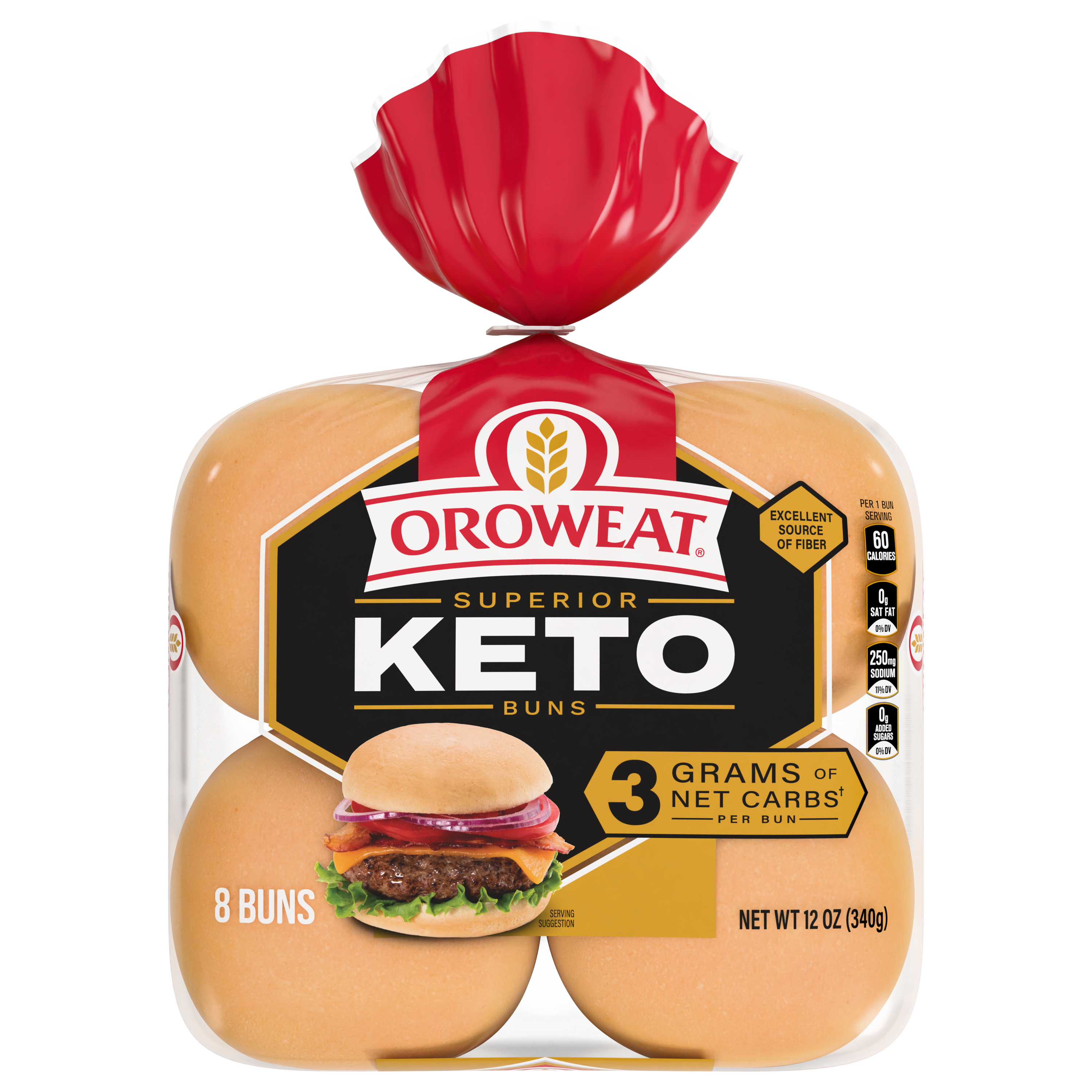 Oroweat Keto Buns packaging