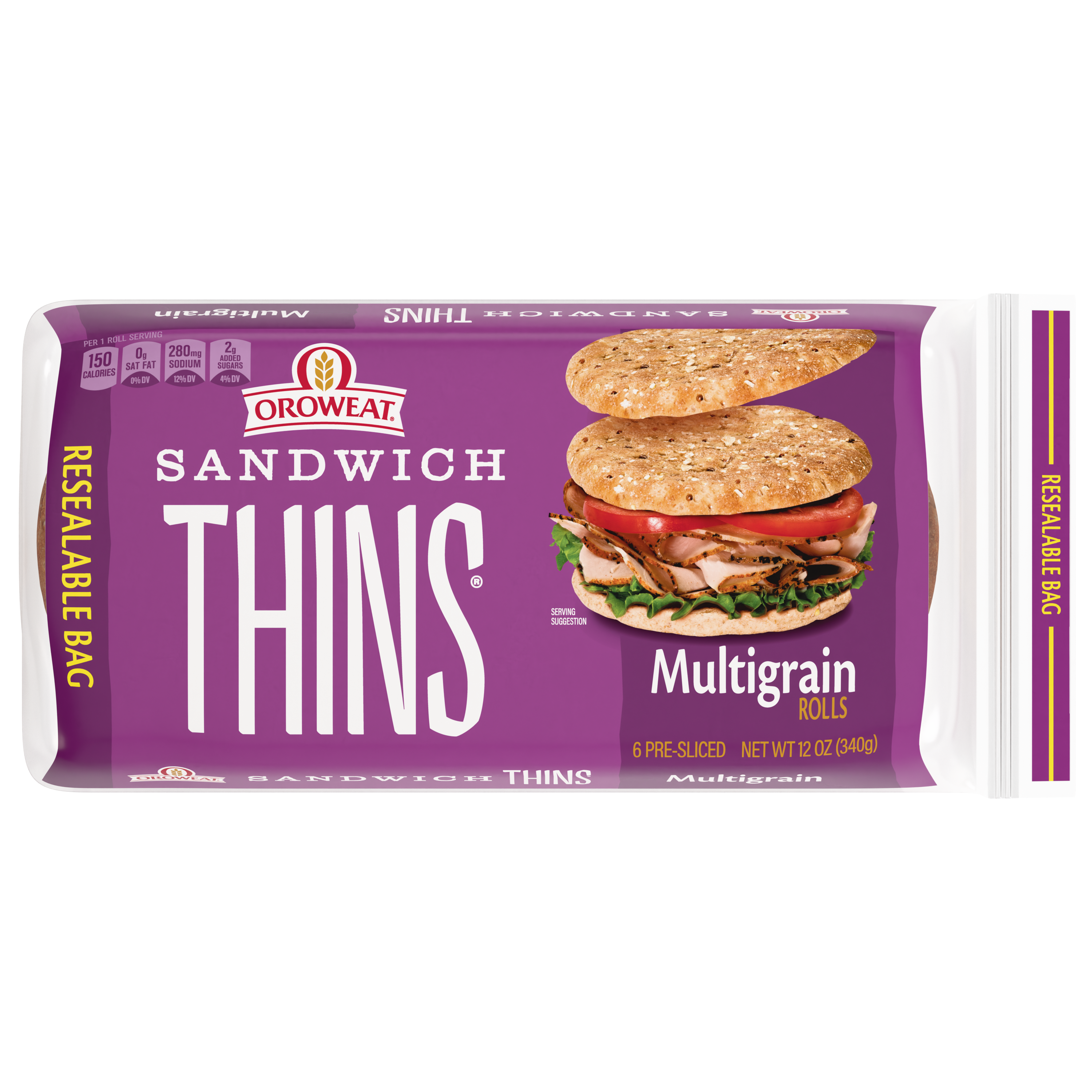 Oroweat Multigrain sandwich thins