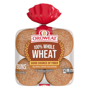 Oroweat 100% Whole Wheat buns
