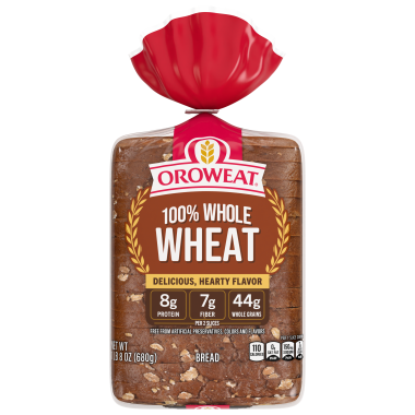 Oroweat 100% Whole Wheat bread