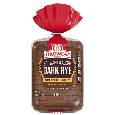 Oroweat Dark Rye bread