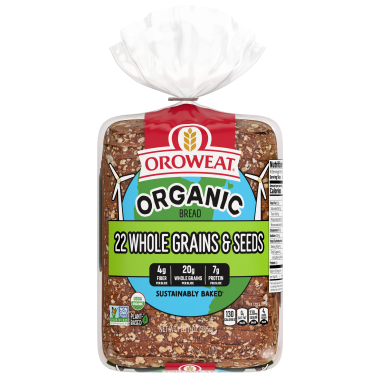Oroweat 22 Grains and Seeds bread
