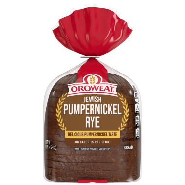 Oroweat Pumpernickel bread